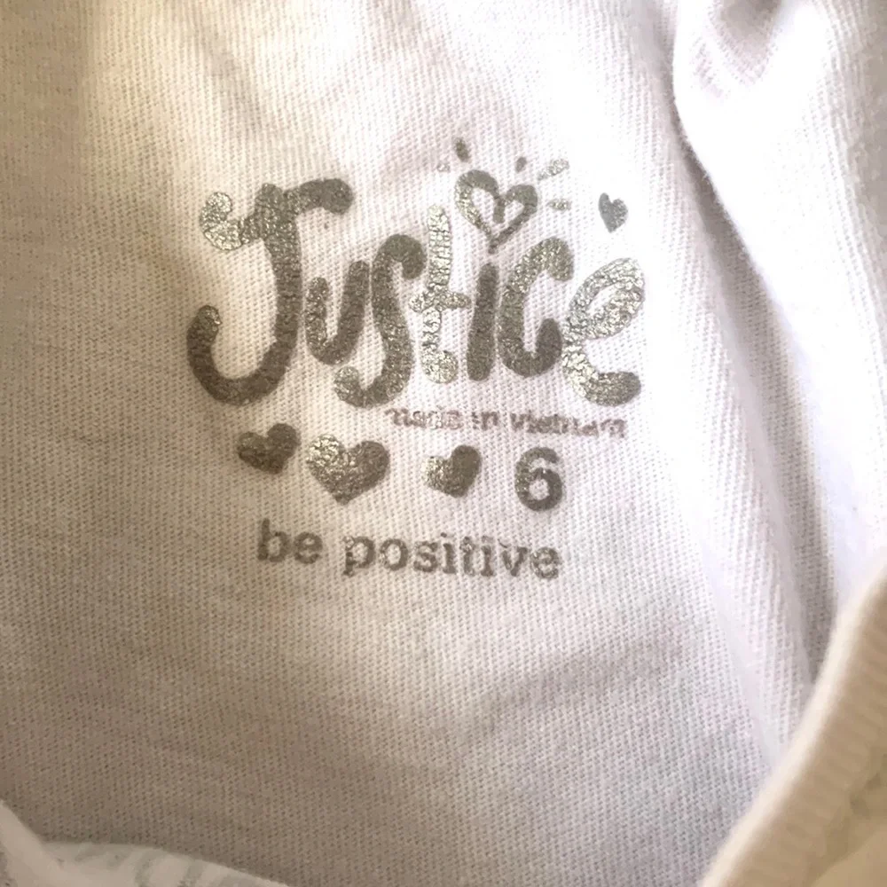 Justice girls size